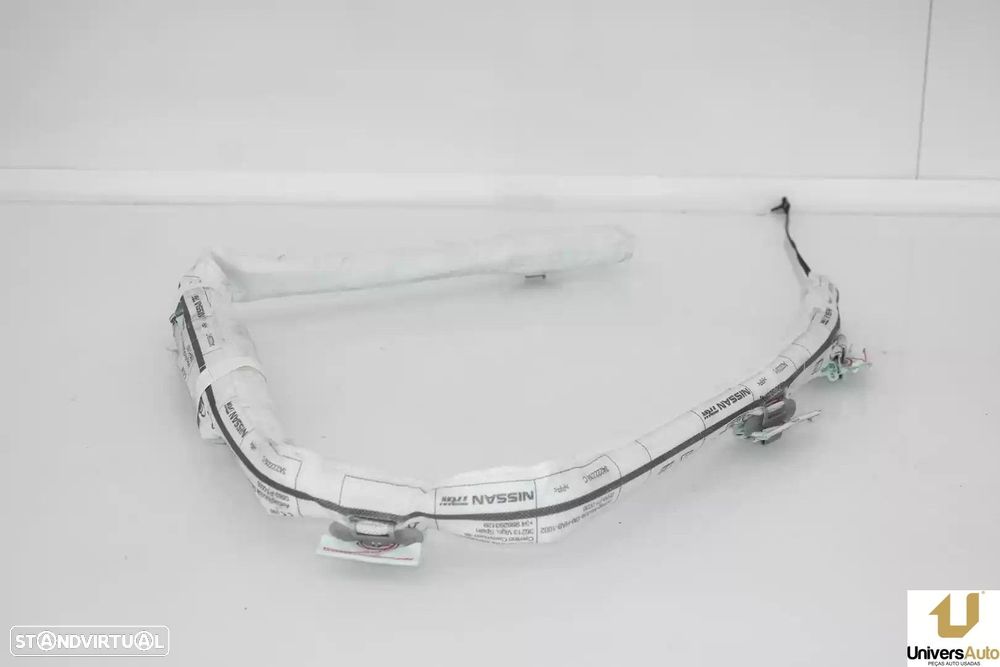 AIRBAG CORTINA FRONTAL DIREITO NISSAN JUKE 2016 -X12C34209639 - 2