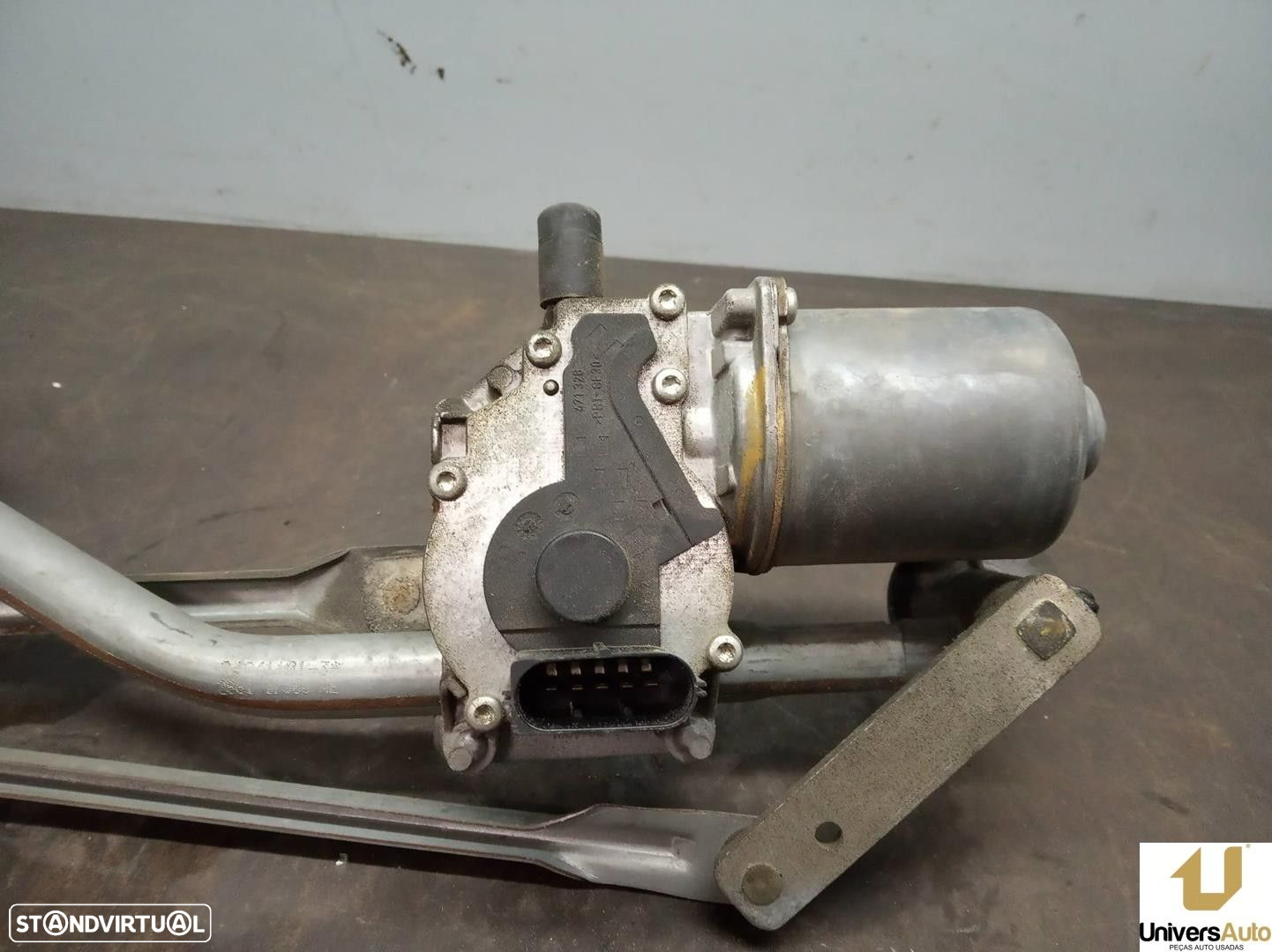 MOTOR LIMPA-VIDROS FRONTAL FORD FIESTA V 2006 -2S6T17B571AC - 4