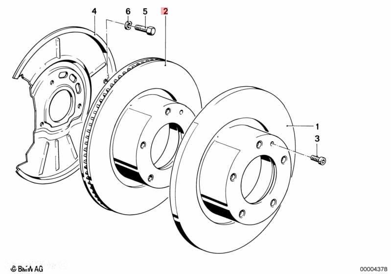 NOWE ORYGINAŁ KOKPLET TARCZE HAMULCOWE PRZÓD E36 E46 BMW Z3 E37 6864060 - 7