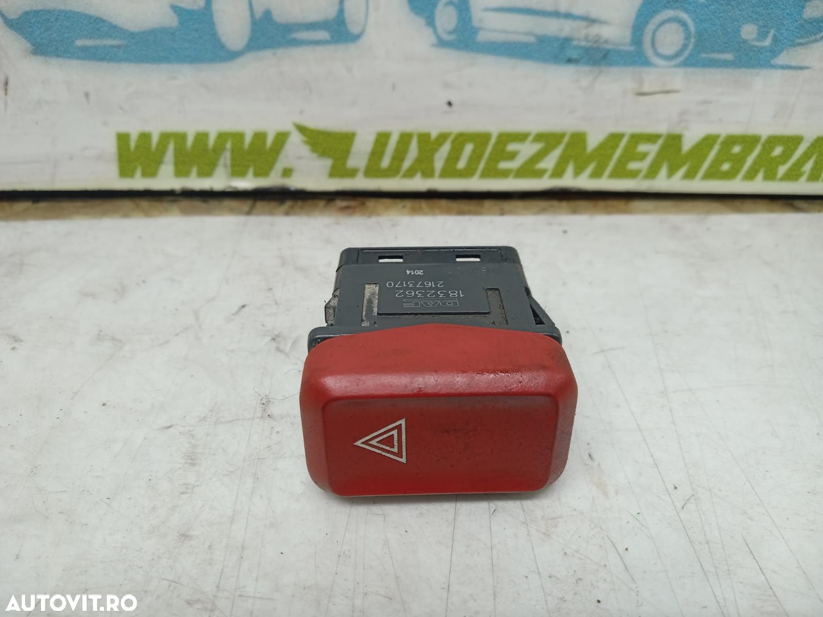 Buton avarii 1832362 Daf XF 105 generatia [2013 - 2021] - 1