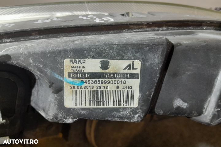 FAR DREAPTA 51818111 MX1253 Fiat Doblo 2 [2009 - 2015] - 4
