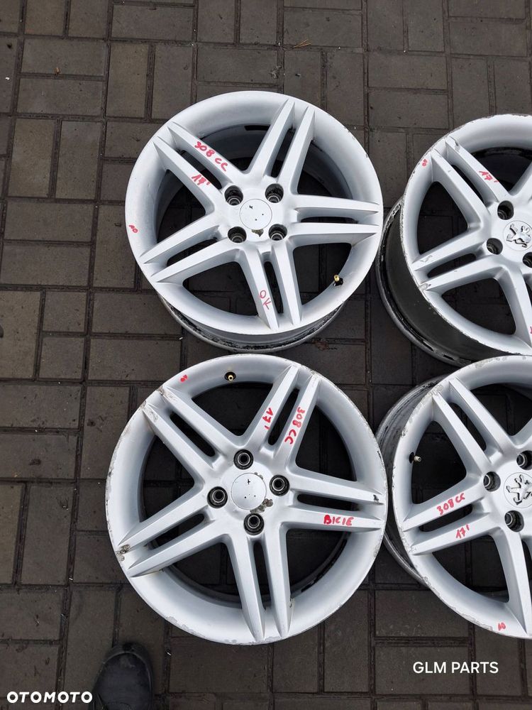peugeot 308 cc felgi aluminiowe 17" 4x108 et32 9673739077 - 2