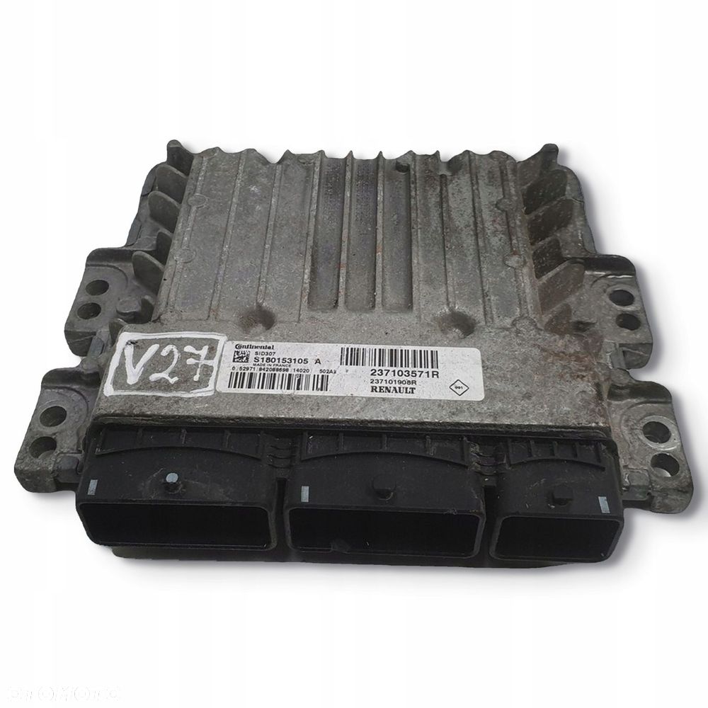 Renault Scenic III 1.5 DCI STEROWNIK SILNIKA Komputer 237103571R - 1