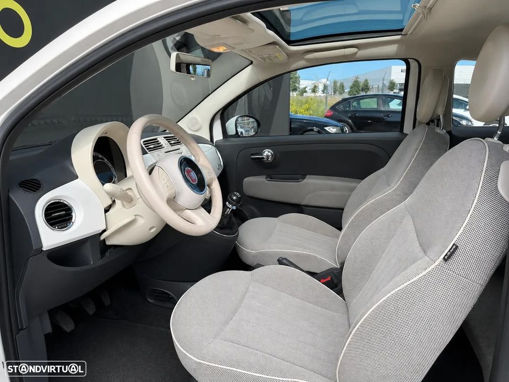Fiat 500 0.9 8V TwinAir New Lounge S&S - 9