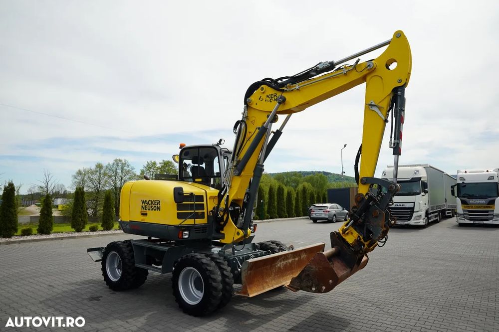 Wacker NEUSON EW 100 / EXCAVATOR PE ROȚI / AER CONDIȚIONAT / CAMERĂ / 2020 - 12