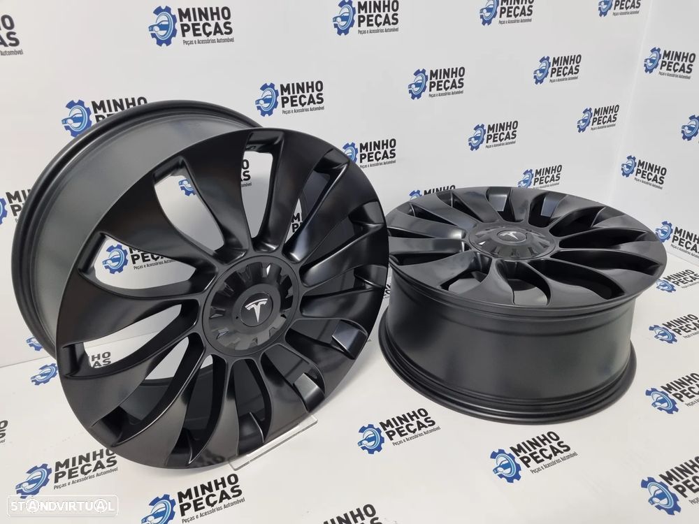 Jantes Look Tesla Model Y em 20 Matte Black (5x114.3) - 6