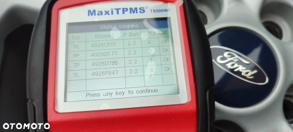 Koła Zimowe Felgi Aluminiowe Oryg. Ford Kuga 17 Cali 7,5J Et52,5 Ø63,4mm Czujniki 235/55/17  CJ5C-1007-B2B - 19