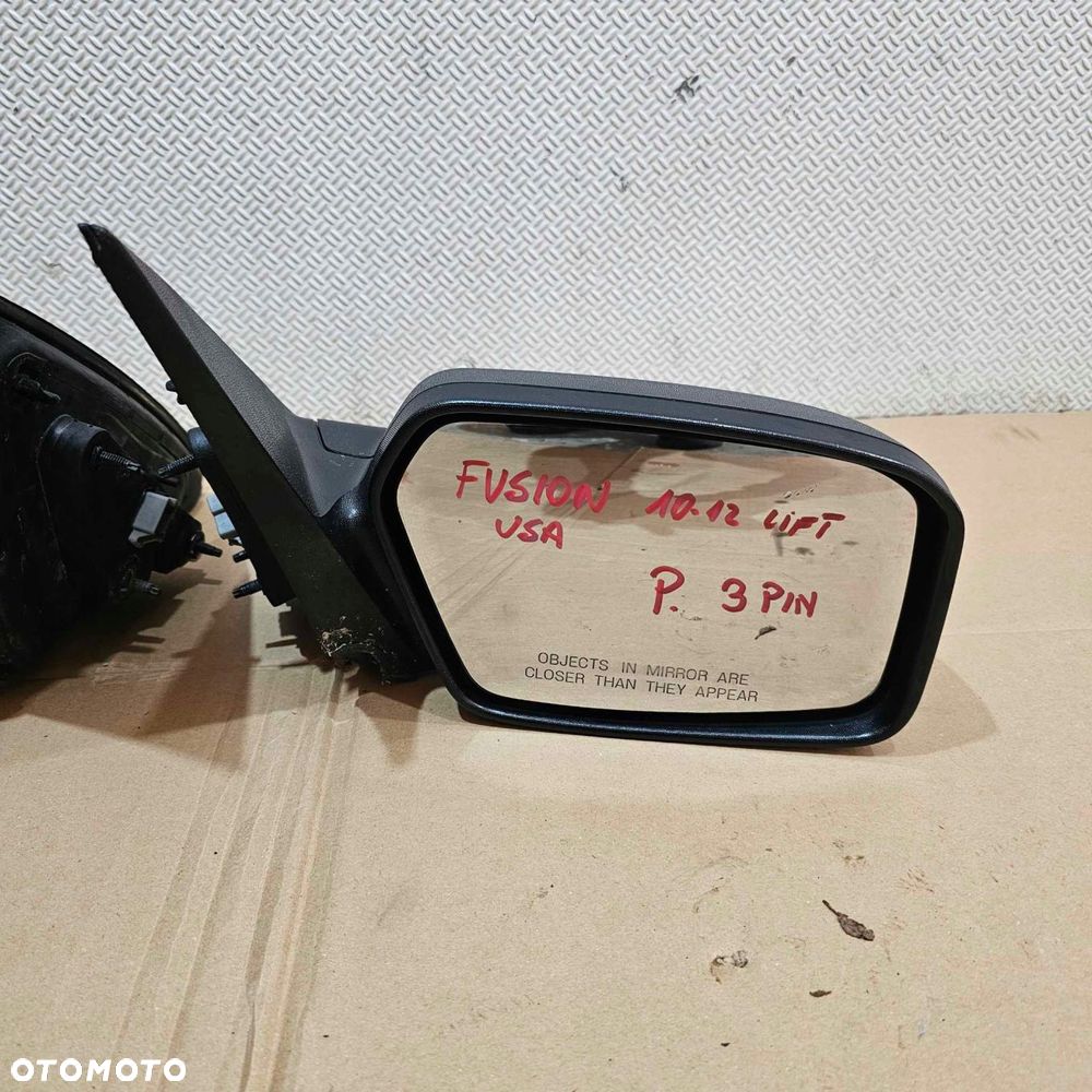 ford fusion lift 10-12 usa lusterko lewe prawe kompletne 3 pin - 5