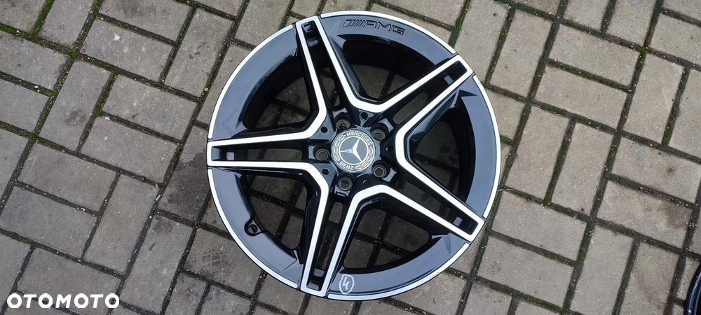 FELGI ALUMINIOWE 5x112 AMG 8jx18 CALI ET40 fi 66.6 MERCEDES C E CLA CLS VKLASA VITO GLA KOMPLET 4 SZTUKI - 9