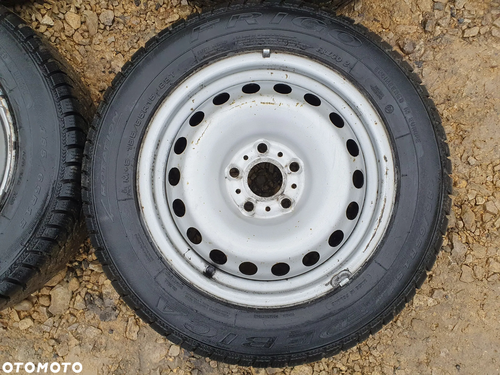 4x KOŁA ZIMOWE 15 5x108 OPONY DĘBICA FRIGO 2 185/65/R15 KOMPLET 4 SZTUKI 2020R CITAN KANGOO - 3