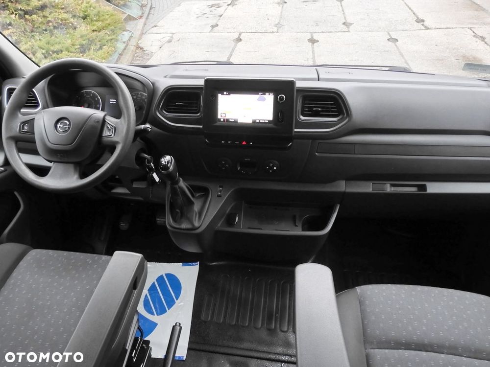 Opel MOVANO PLANDEKA 10 PALET WEBASTO TEMPOMAT NAWIGACJA KLIMATYZACJA LEDY PNEUMATYKA  165KM - 30