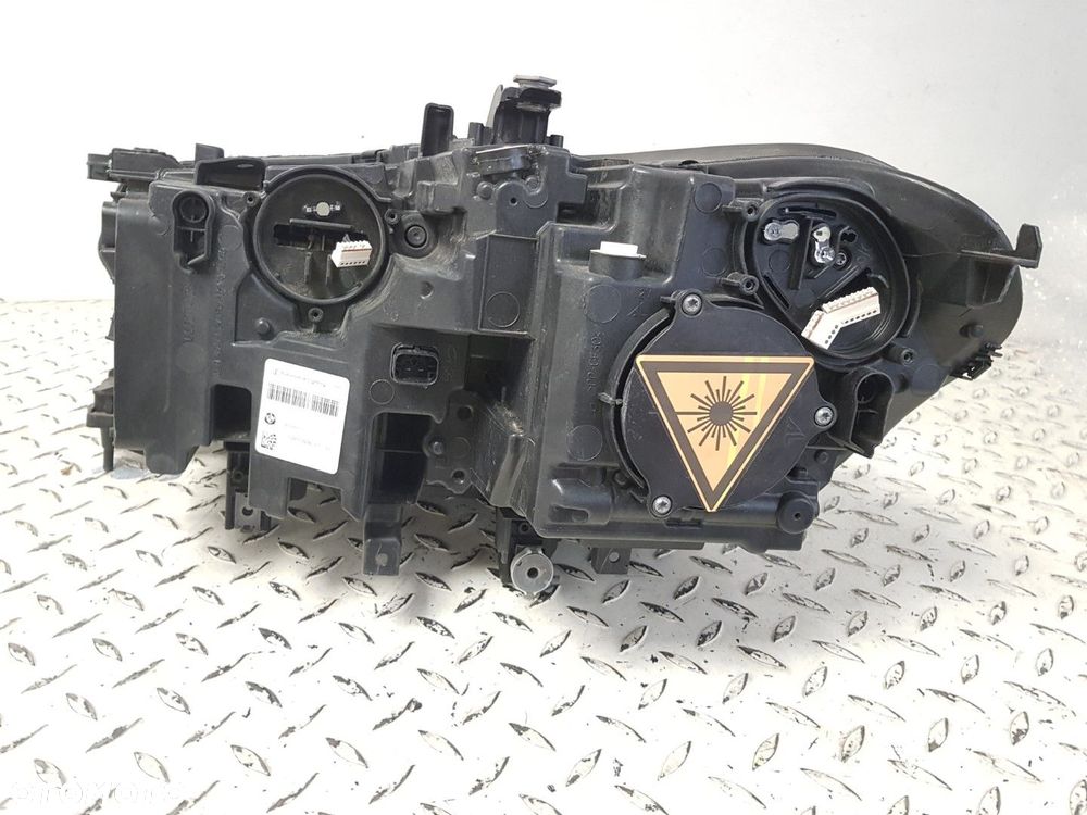 BMW X5 G05 LAMPA PRAWA PRZEDNIA PRZÓD REFLEKTOR LASER SHADOW LINE BLACK 5A55A6 5A55AA6-01 LL - 8