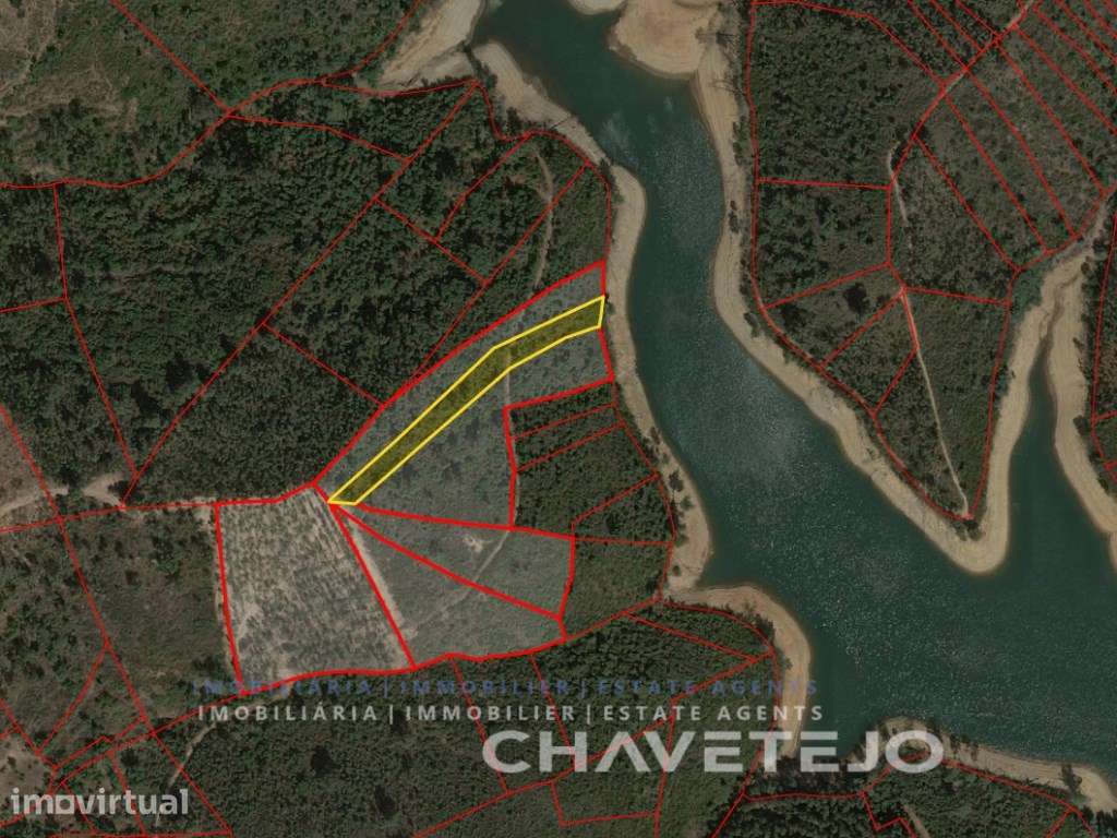 Terreno Rústico com 1.760 m² e Frente para o Rio | Serra, Tomar - Grande imagem: 2/3