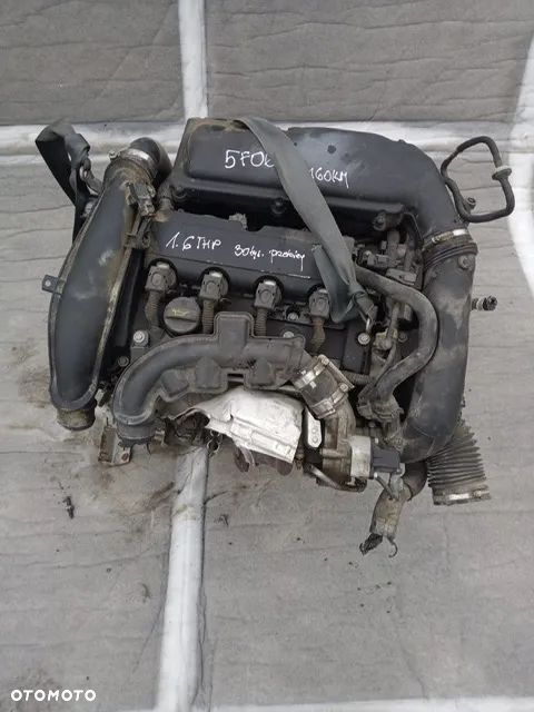 Silnik 1.6 THP 5F06 160km kompletny 30 tys przebiegu - 2