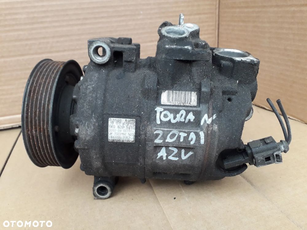 Kompresor sprężarka klimatyzacji 1K0820803J Touran 2.0TDI - 1