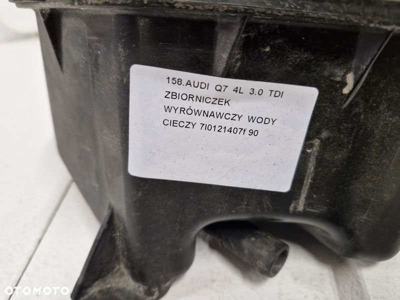 audi q7 4l 3.0 tdi zbiornik zbiorniczek wyrównawczy wody cieczy 7l0121407f - 6