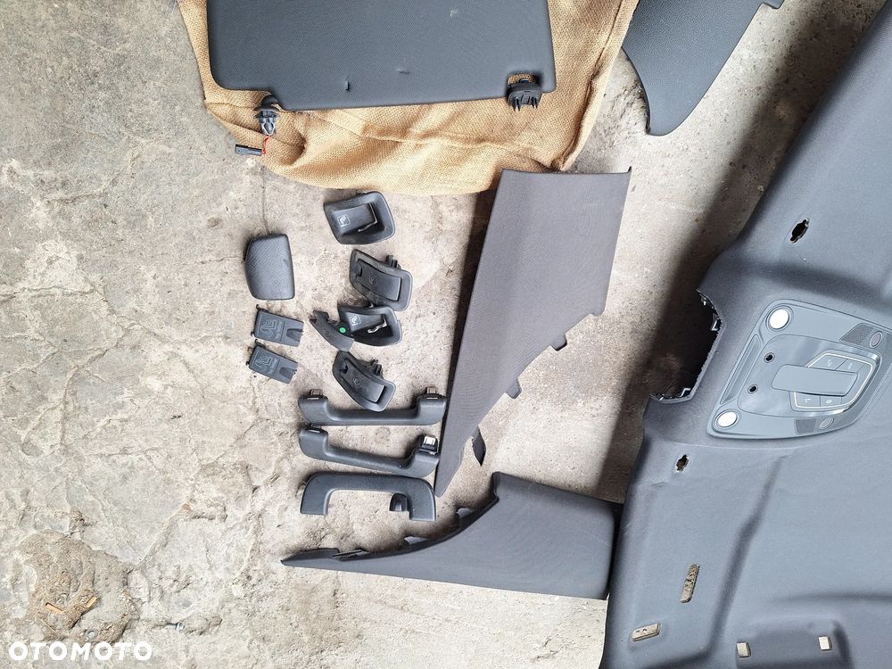 PODSUFITKA SUFIT CZARNY SLINE AUDI A4 B9 SEDAN - 8