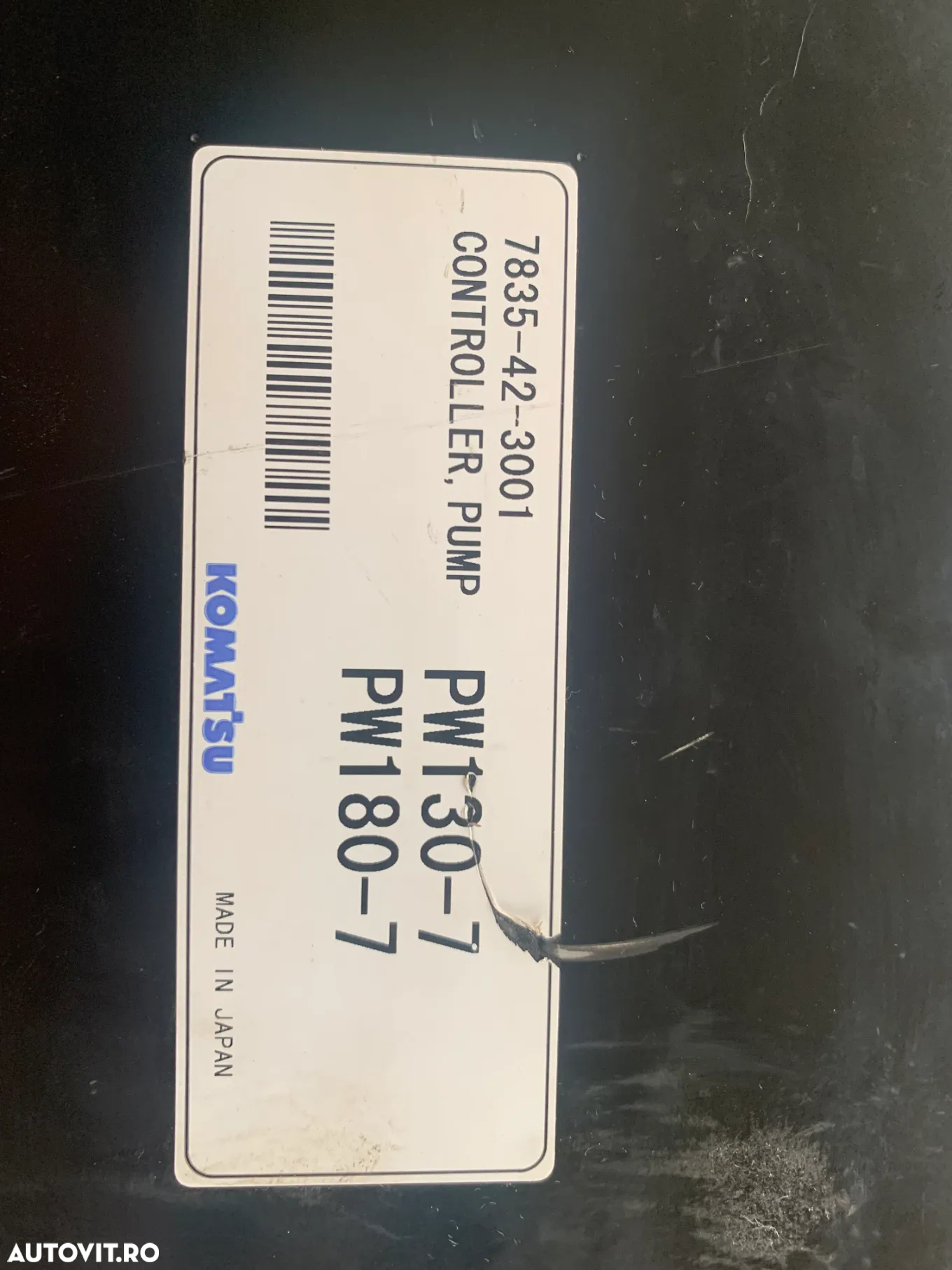 Calculator Komatsu PW130-7 PW180-7, Board computer - 4