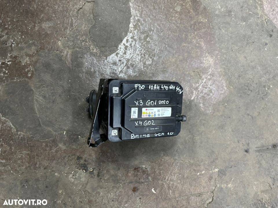 Baterie auxiliara hybrid BMW X3 G01 X4 G02 G30 an 2020 cu 10Ah 440Wh 44V - 2