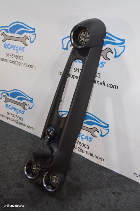 CONSOLA CENTRAL PORTA COPOS MANETE MUDANÇAS MOCA VELOCIDADES ORIGINAL MINI COOPER S R56 - 3