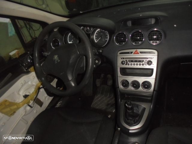 Carro MOT: 9HX  9H02 CXVEL: 20DM75 PEUGEOT 308 T7 FASE 1 2009 1.6HDI 90CV 3P PRETO DIESEL - 7