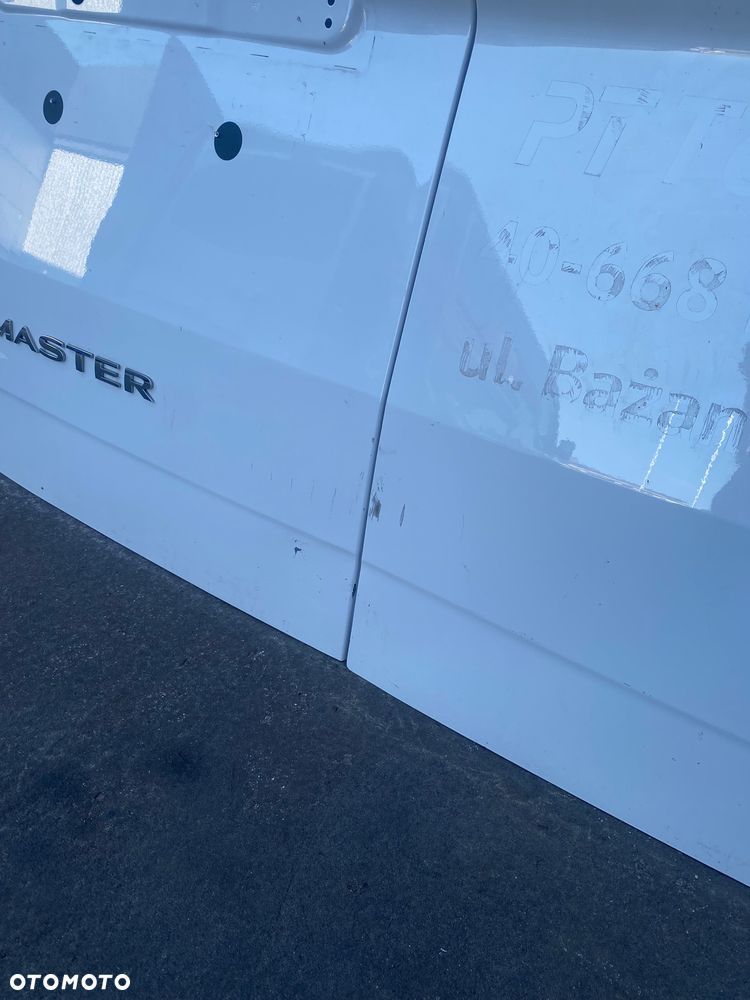 RENAULT MASTER 4 IV , 5 V  25->  DRZWI TYLNE PRAWE LEWE SKRZYDŁO LEWY PRAWY TYŁ SKRZYDEŁKA SKRZYDŁOWE BAGAŻNIKA - 11