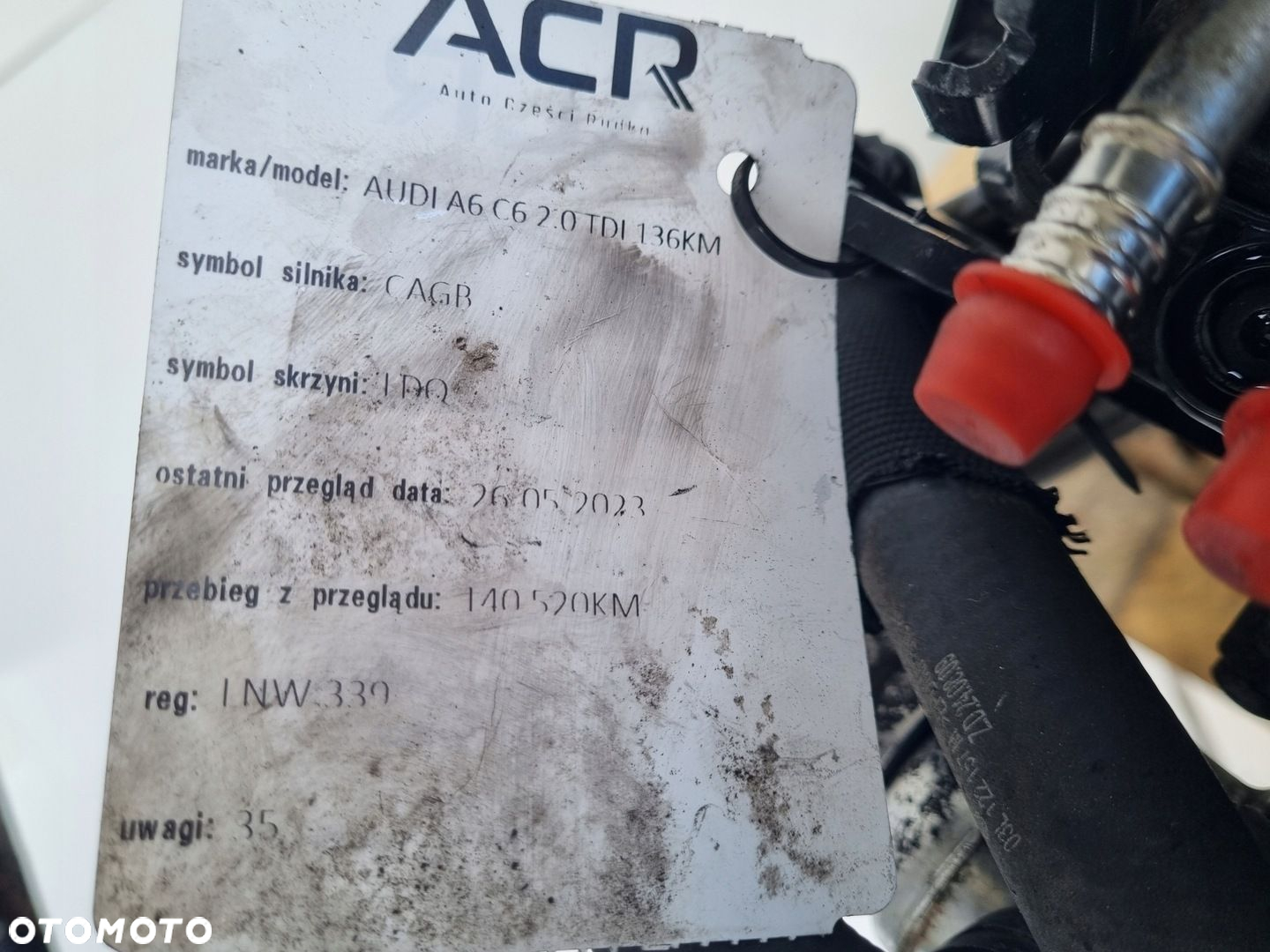 SILNIK KOMPLET Audi Q5 8R 2.0 TDI 136KM udokumentowane 140tyś CAG CAGB - 13