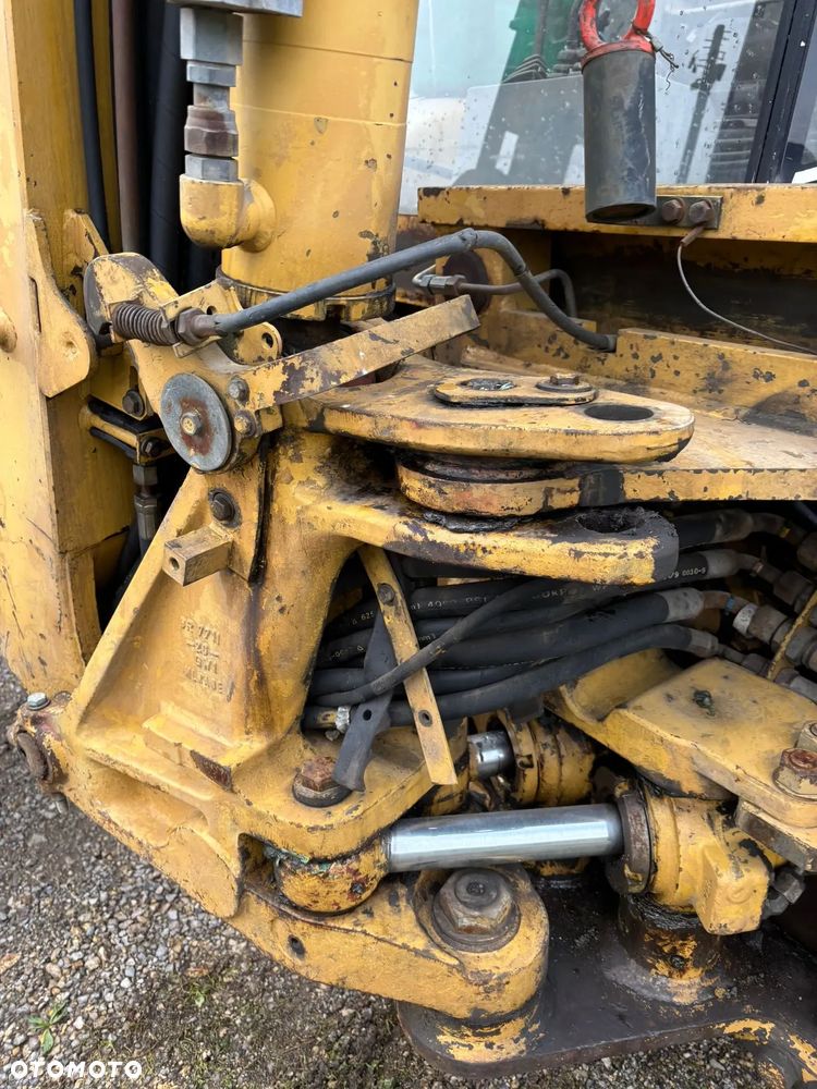 Caterpillar CAT 428C 2000rok pelna opcja 4x4 teleskop szczeka turbo - 15