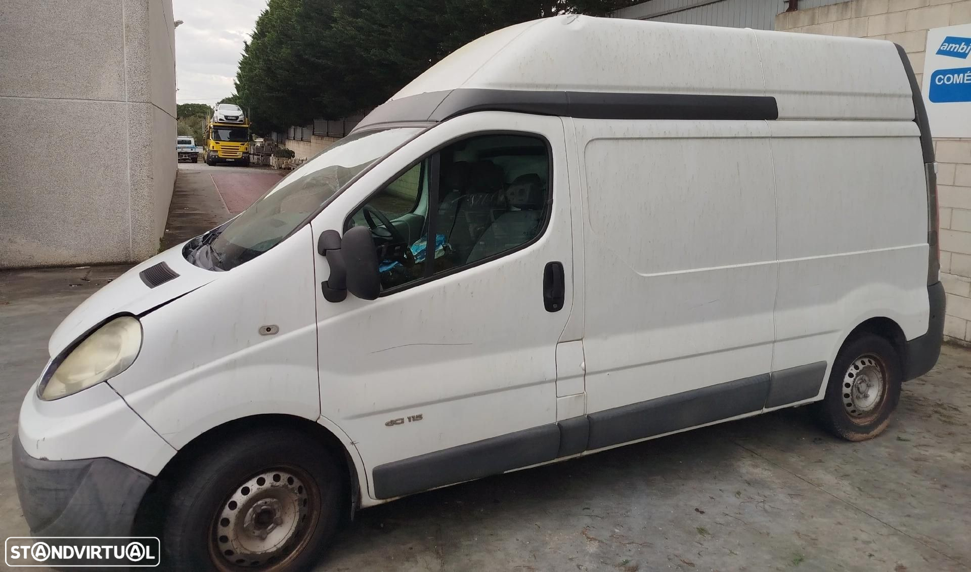 Para peças RENAULT Trafic II Chassis (EL) - 2
