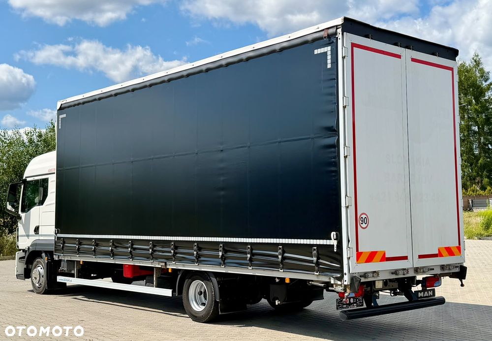MAN TGL 12.250 / FIRANKA / 18 EUROPALET / AUTOMAT / SYPIALKA / DWA ŁÓŻKA / 2021 ROK / SPROWADZONY - 3