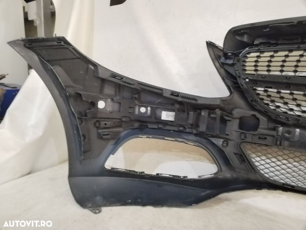 Bara fata Mercedes C-Class, W205, 2014, 2015, 2016, 2017, 2018, cod origine OE A2058800125, cu gauri pentru senzori de parcare (6). - 11