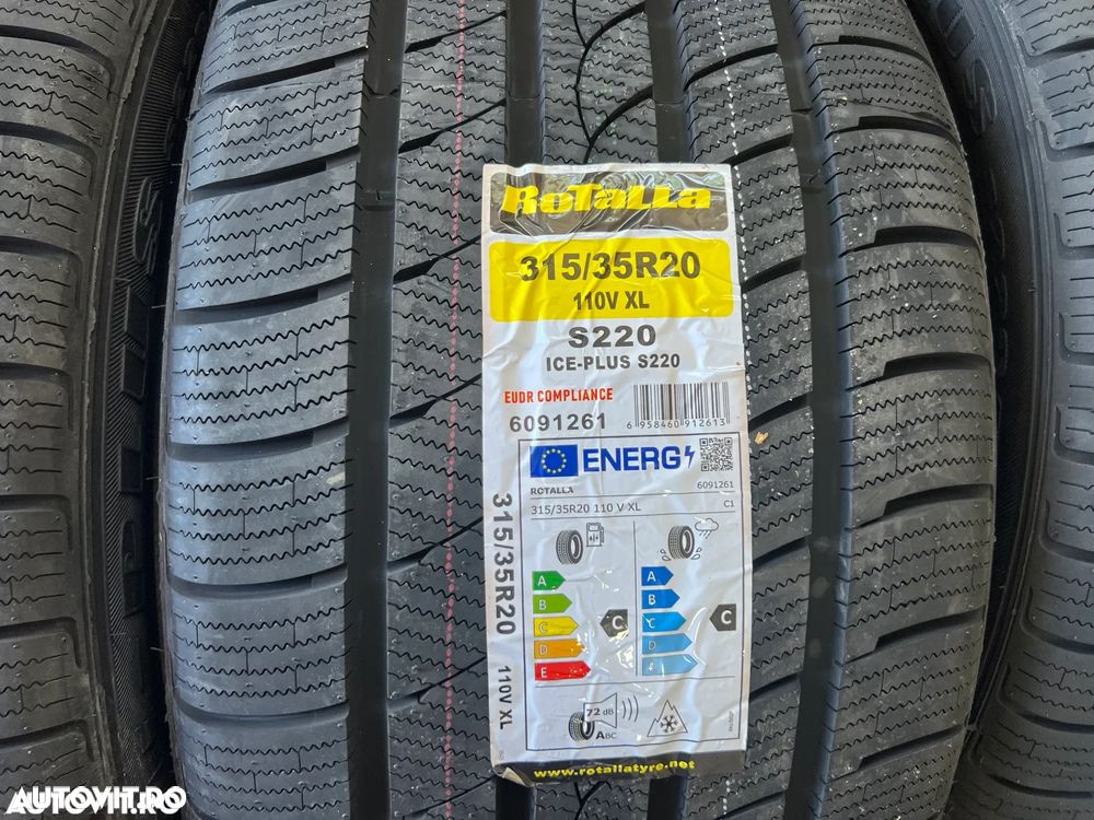 4 anvelope iarna 275-40-20 si 315-35-20 BMW X5 X6 E70 E7 F15 F16 fabricatie 2025 cauciucuri iarna 275-40-20 - 315-35-20 iarna - 3