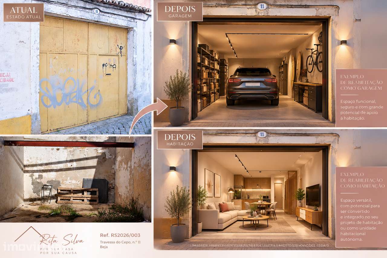 Oportunidade de Investimento | Prédio + Garagem | Centro de Beja - Grande imagem: 2/18