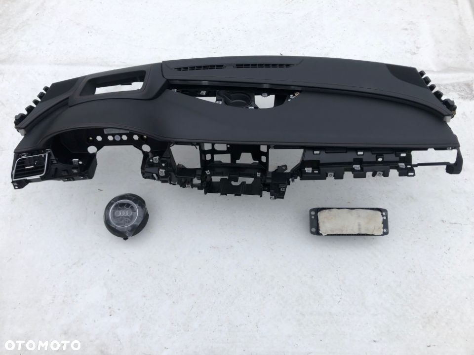 AUDI A8 D4 4H DESKA KONSOLA KOKPIT PULPIT PÓŁKA PARAPET PODUSZKI POWIETRZNE AIRBAG PASY PAS KURTYNA FOTELA PODUSZKA FOTELOWA W FOTEL naprawa REGENERACJA - 3