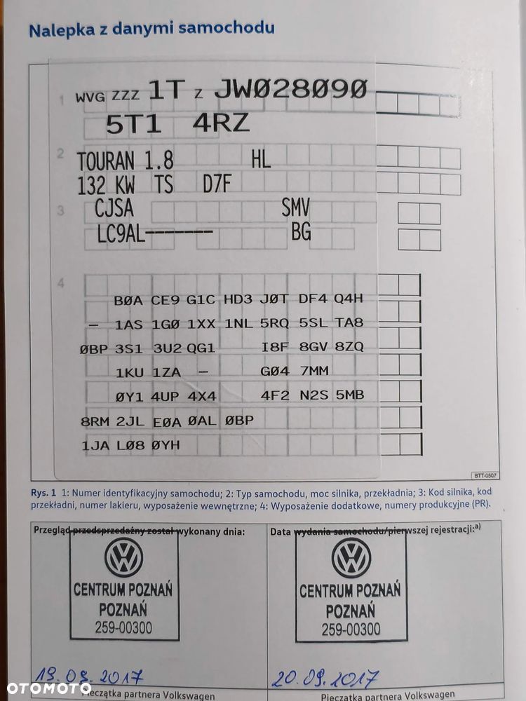 Volkswagen Touran 1.8 TSI BMT Highline DSG - 31