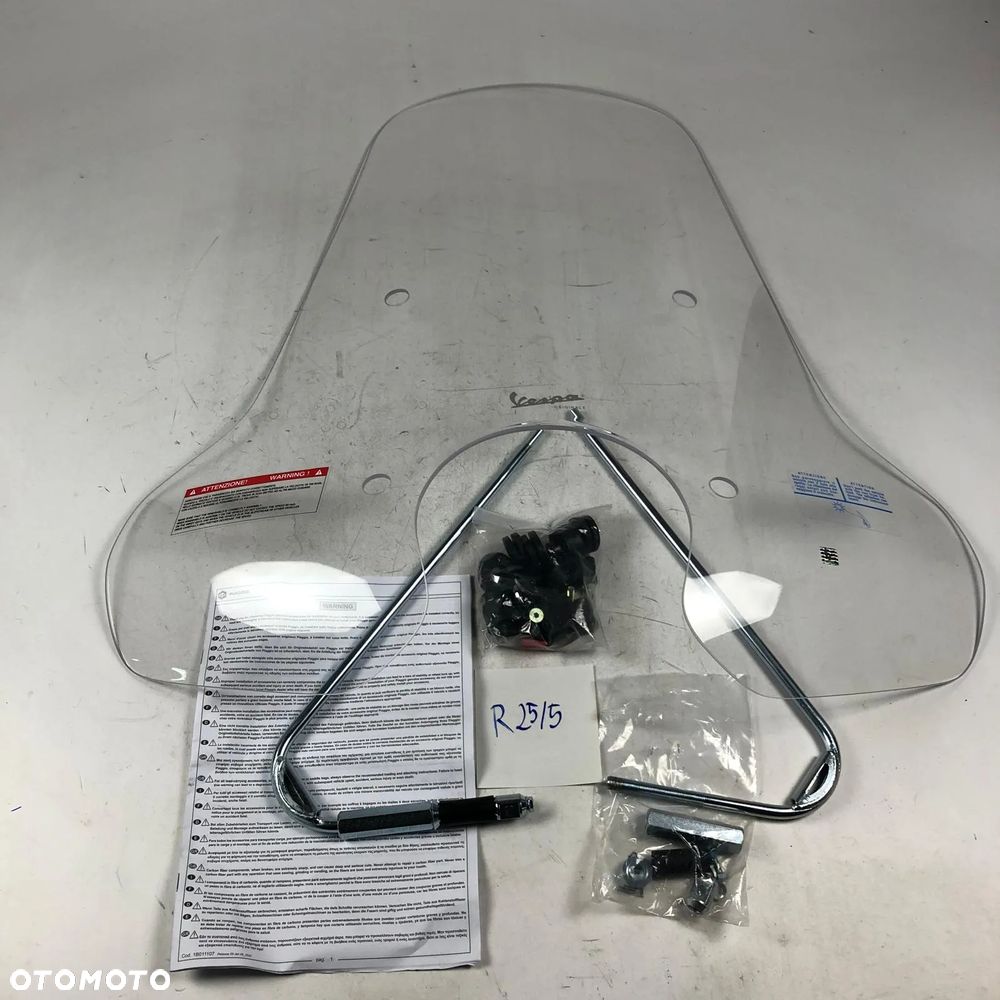 Piaggio MP3 300 400 500 Wysoka Szyba Style - 1
