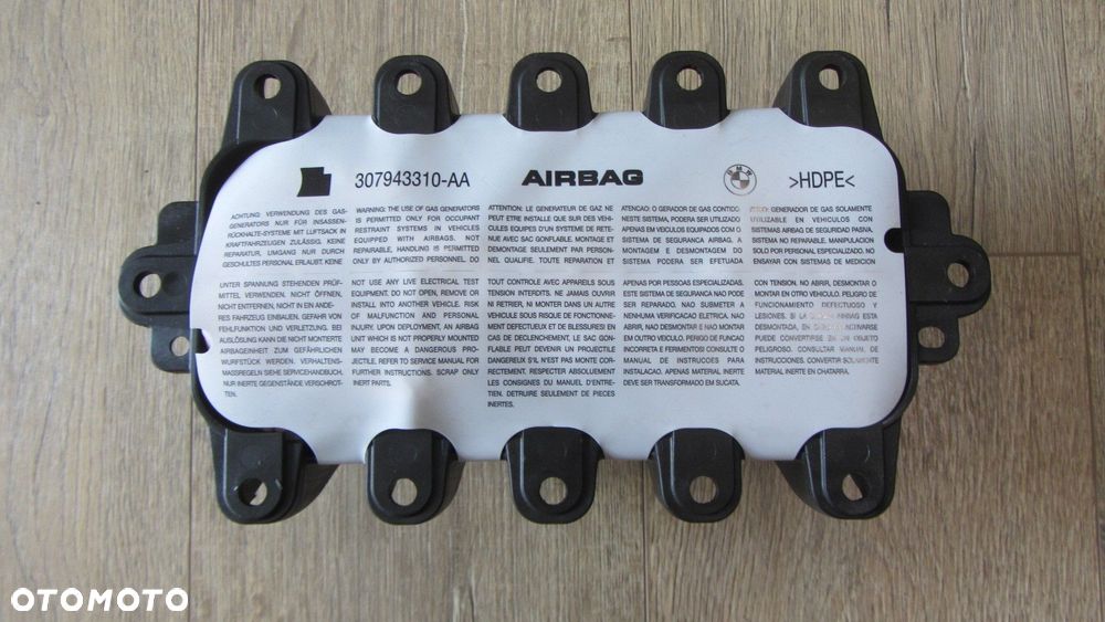 BMW X1 F48 USA PODUSZKA W DESKE AIRBAG USA ORYGINAŁ 9296849 72129296849 - 2