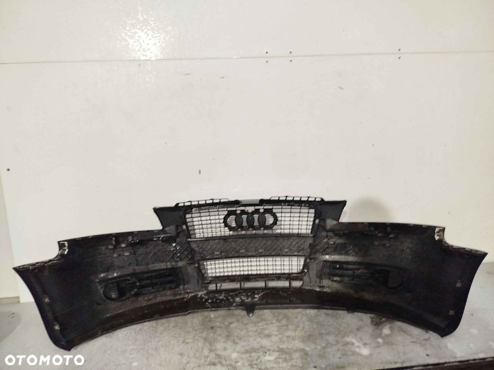 + ZDERZAK PRZÓD PRZEDNI AUDI A3 8P LIFT FL LZ7L SZARY GRAFITOWY - 5