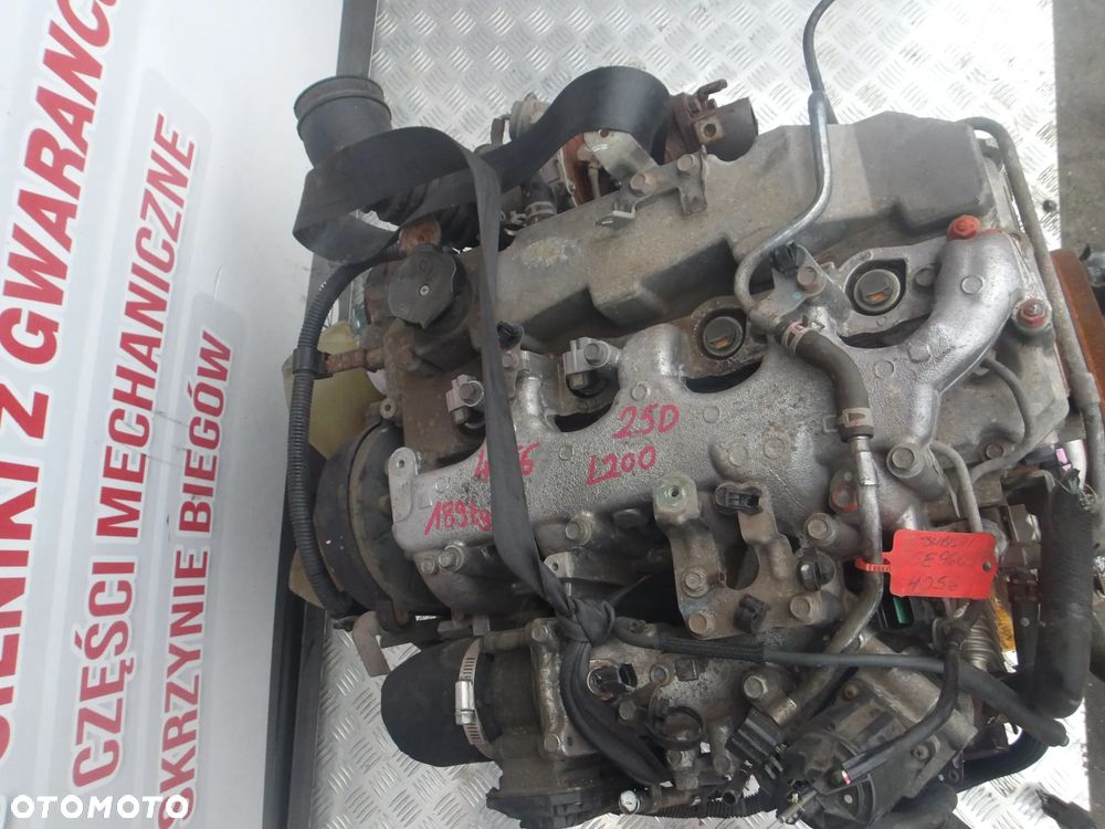 SILNIK KOMPLETNY MITSUBISHI L200 11r. 2.5 Di-D 4D56 136KM 189 TYS - 2