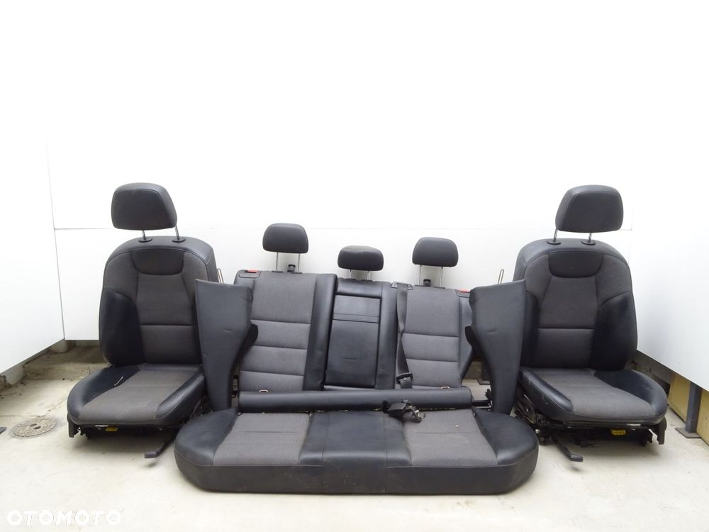 Kpl fotel fotele przód tył kanapa mercedes c-klasa w204 kombi - 1