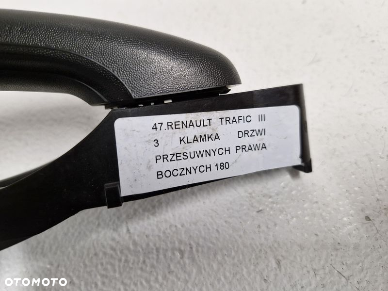 RENAULT TRAFIC III VIVARO B TALENTO II KLAMKA DRZWI PRZESUWNYCH BOCZNYCH PRAWA - 4