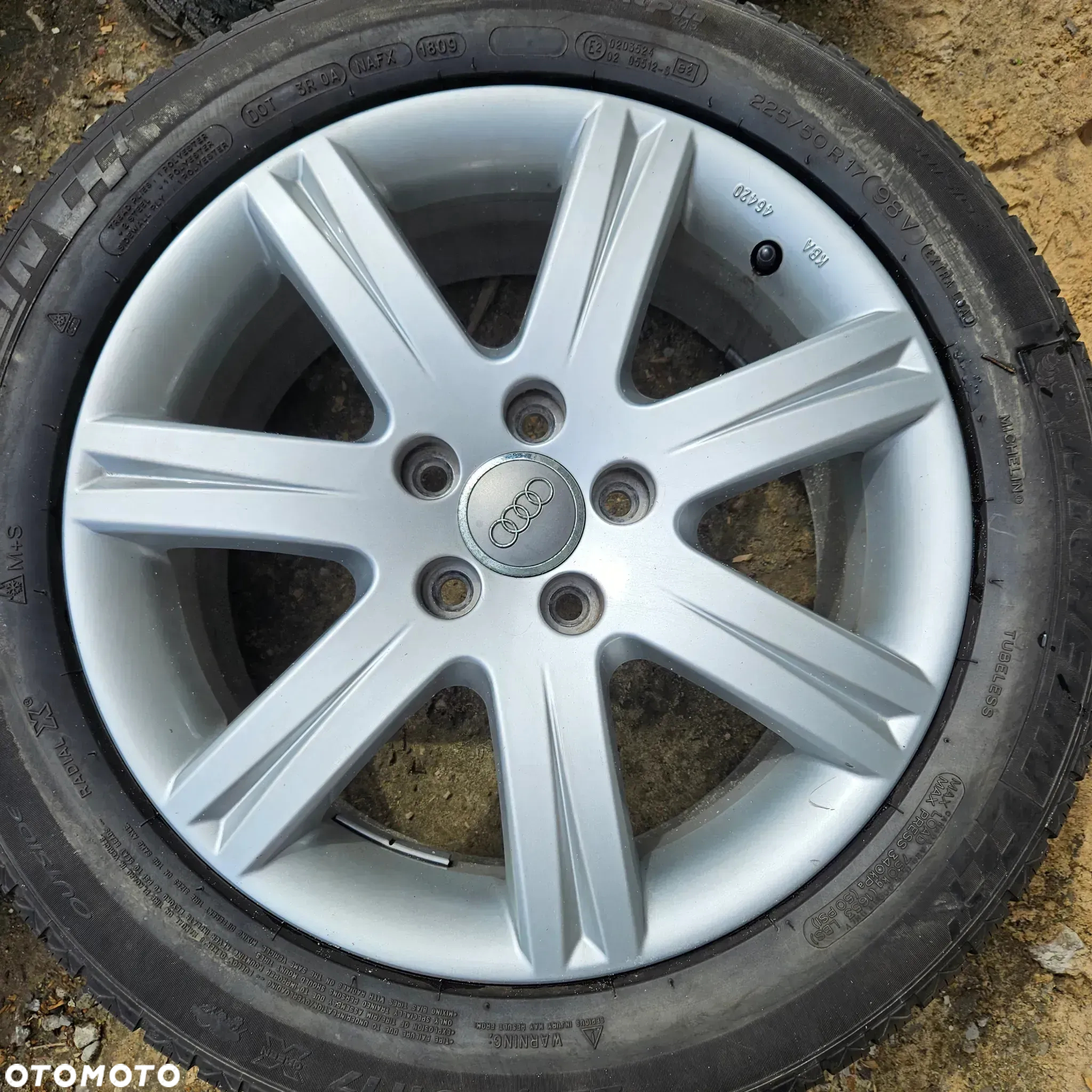 AUDI TT 8J0 FELGI ALUMINIOWE 17 cali 5X112 ET47 8J0071497666 - 3