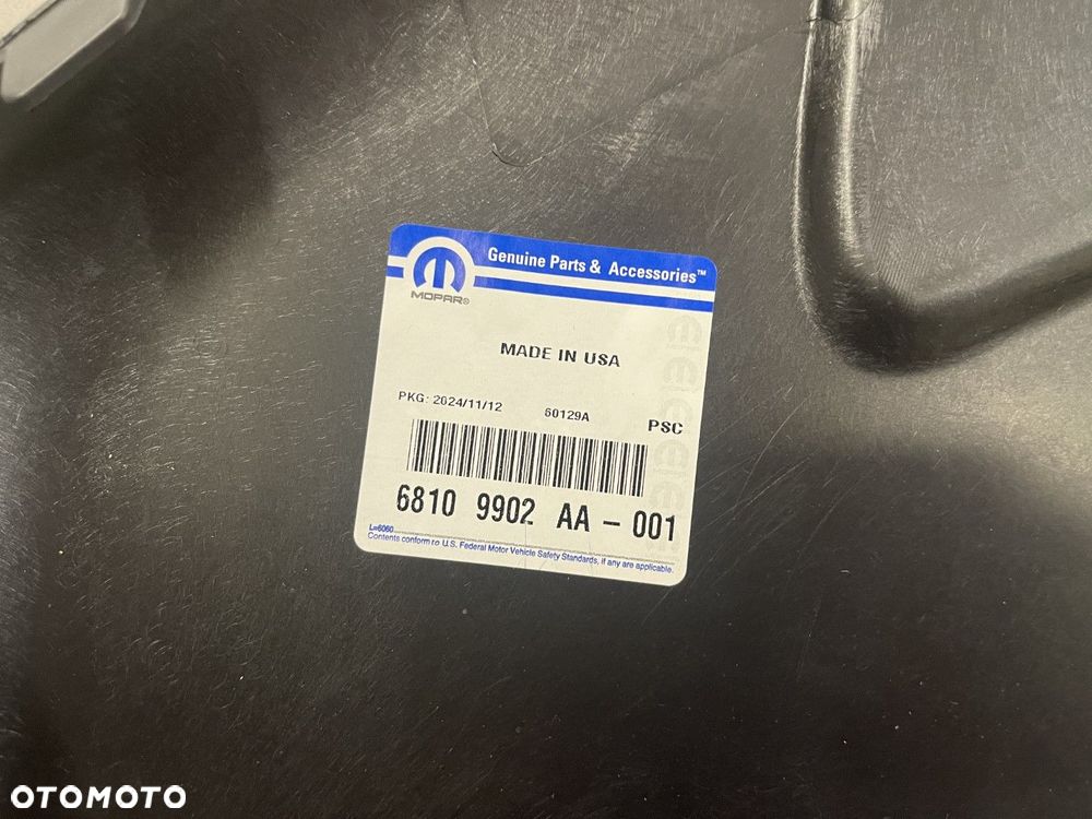 NOWY ORYGINALNY SPOILER ZDERZAKA TYLNEGO TYŁ JEEP COMPASS 1 LIFT 11-15 68109902AA - 9