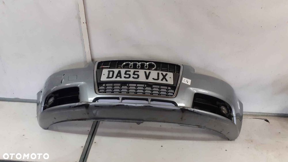} ZDERZAK PRZÓD PRZEDNI DO AUDI A3 8P LY7R SZARY S LINE S3 HALOGENY - 1