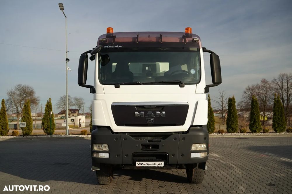 MAN TGS 35.440 / 8X4 / BASCULĂ SPATE / CLAPETĂ HIDRAULICĂ / MANUALĂ / EURO 5 - 14