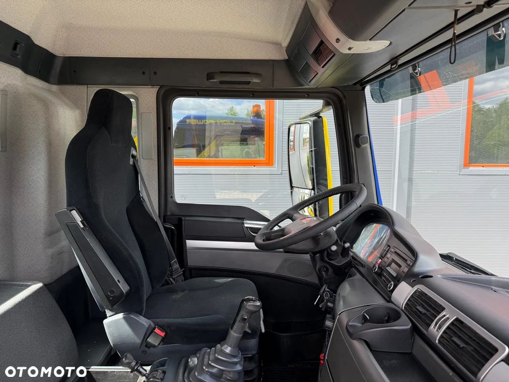 MAN TGS TGX 26.360 E5 laweta uniwersalna 9,36m + Dźwig HDS HMF 1420 K2 / platforma do przewozu kontenerów / pomoc drogowa / platforma / kran krane dzwig hds żuraw - 38