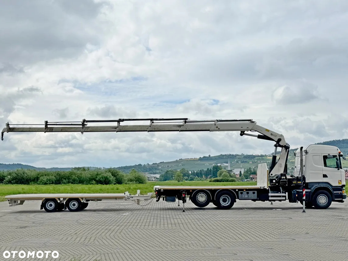 Scania R 440 * HIAB 422 E-6 HIPRO/PILOT+PRZYCZEPA / 6x4 - 5