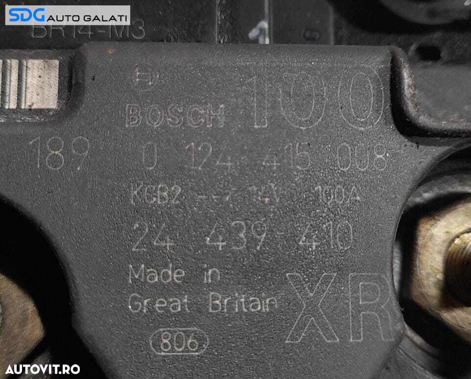 Alternator 100A Bosch Opel Vectra A 2.0 X20XEV C20NE C20NEF 1992 - 1995 Cod 24439410 0124415008 [N0822] - 6