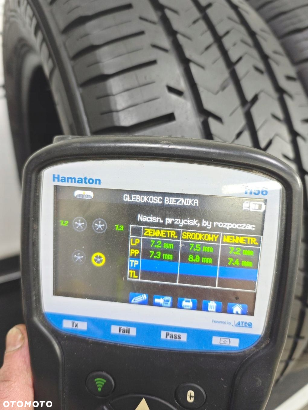 215/60R17C michelin 2022 opony letnie 7mm 50590 - 8