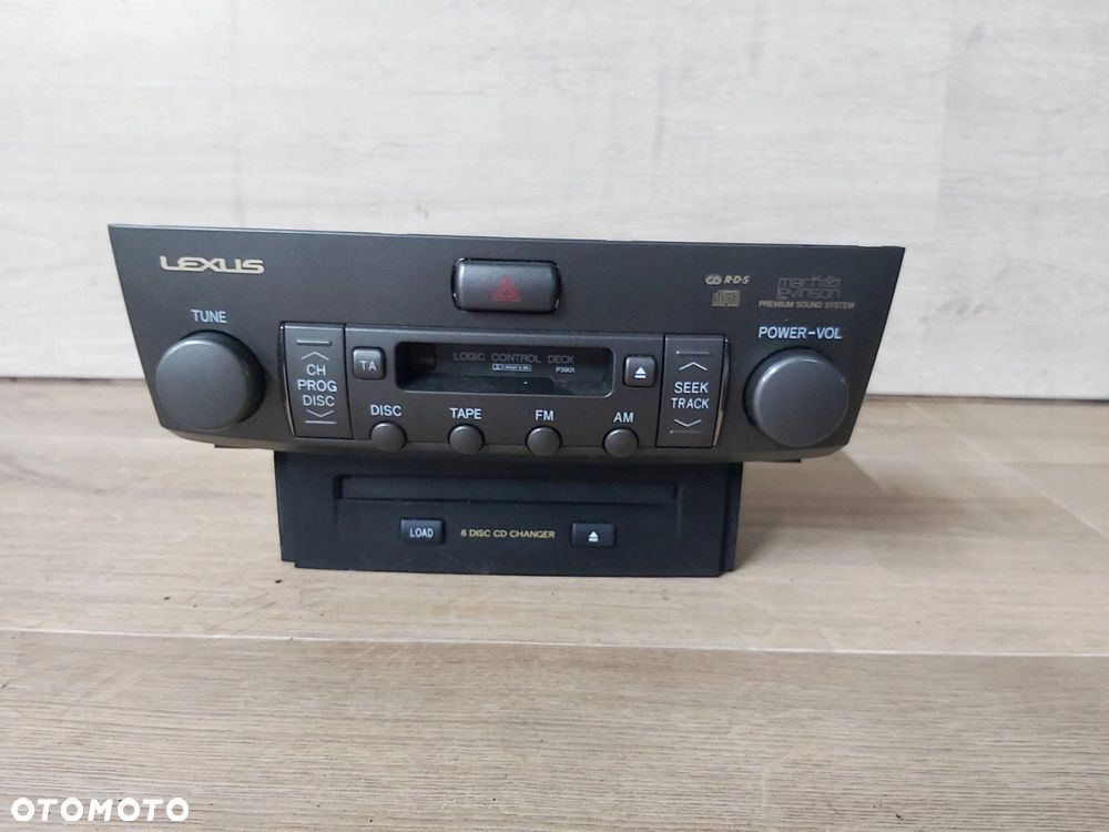 LEXUS LS III 430 radio kaseta zmieniarka CD 86120-50620 - 1
